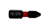Набор ударных бит GTM Impact PZ2, 25 мм из стали S2 (профупаковка 20 шт) - 1