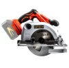 Циркулярна пила GTM CS18/165BL, ручна, акумуляторна, безщіткова, КАРКАС (без АКБ и ЗУ) - 2
