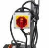 Віброплита електрична GTM GPC90-E, 92кг, розмір плити 580*450 прямохідна з колесами (GPC90-E) - 10