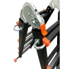 Драбина-трансформер телескопічна GTM KMP405D 4*5, 5.15 м, алюмінієва - 5