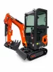Мини-экскаватор GTM G-Tex 1200C, 1200 кг, 10,2 л.с., с кабиной - 1