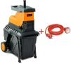 Подрібнювач садовий MS2800/45 KIT, 2,8 кВт, фреза, гілки до 45мм + подовжувач 10м помаранч. - 3