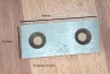 Нож для измельчителя садового DS2800/45, DS2500/40 (2шт.) - 1