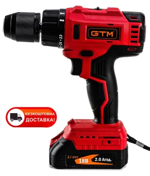 Шуруповерт ударний DSI18/60BL безщітковий, 18В, 60Нм