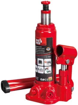 Домкрат пляшковий 50т (280-450мм) GTM TH95004