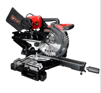 Торцювальна пила GTM HM1046, 1800Вт, з протяжкою
