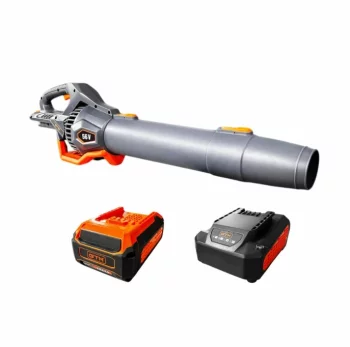 Повітродувка акумуляторна GTM AB56/1374BL KIT 56 В, безщіткова, 1374 м³/год + АКБ і ЗП