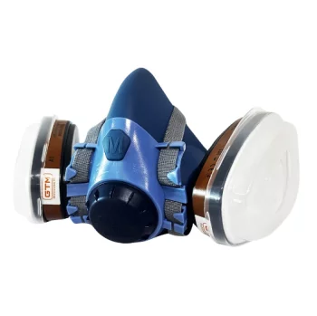 Набір маляра (напівмаска 7500, фільтр A1, тримач, предфільтр) р.М