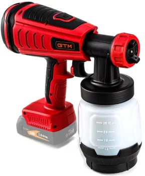 Фарбопульт GTM SG18/700BL,  акумуляторний, 18В, 700мл/хв, КАРКАС (без АКБ і ЗП)