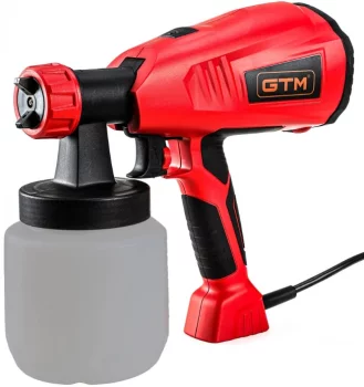 Фарбопульт GTM SG400N, електричний, 400Вт, 700мл/хв, 800мл резервуар, сопло 2,5мм