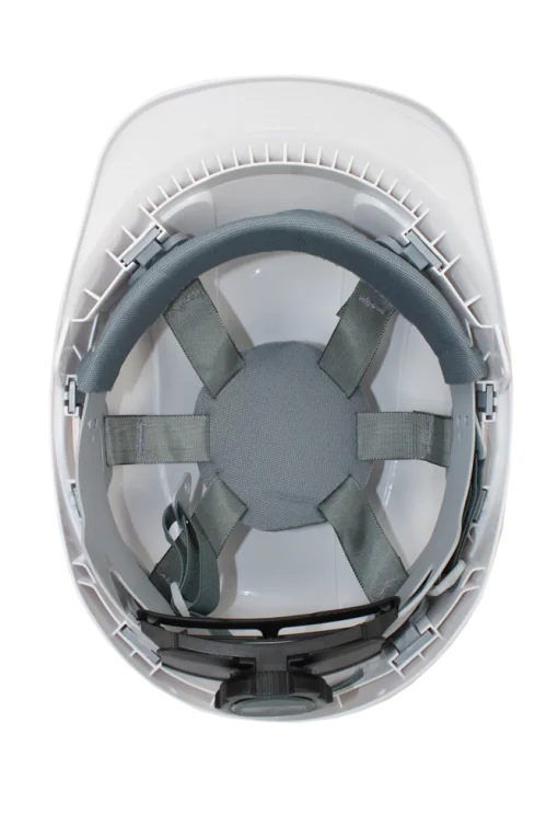 Каска строительная GTM SH-D020 белая усиленная