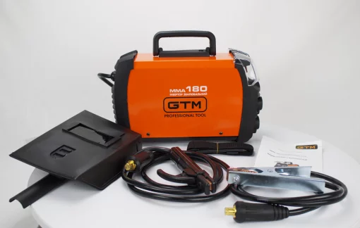 Інвертор зварювальний GTM MMA-180DS LCD, 180А, 1,6-4,0мм, 220В дисплей