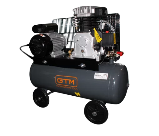 Компресор GTM KCH2070A-50L, 400л/хв,  10 бар, 2 циліндри