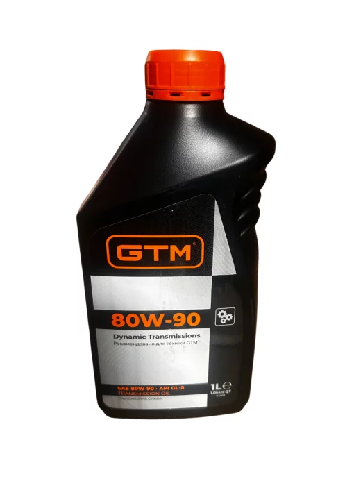 Олива GTM Dynamic Transmissions 80W-90 GL-5 для трансмісій, 1л.