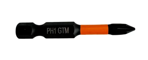 Бита ударная GTM PH1, 50 мм, из стали S2, 2 шт