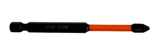 Біти ударні подовжені GTM Impact PH2, 90 мм, стальь S2, 2 од.&nbsp;