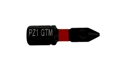 Биты ударные GTM Impact PZ1, 25мм из стали S2,&nbsp;2шт