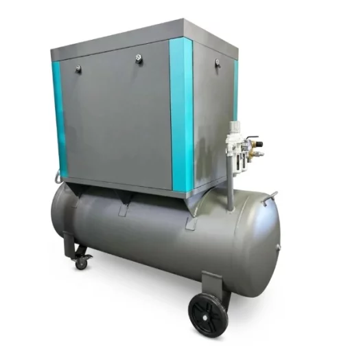 Компресор гвинтовий GTM DLG7.5V/inv, рес-200л 1000л/хв 7,5кВт 8бар 380В/інвертор/кожух