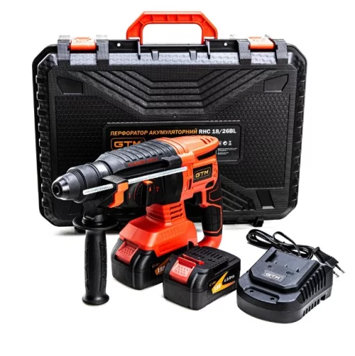 Перфоратор акумуляторний GTM RHC18/26BL безщітковий