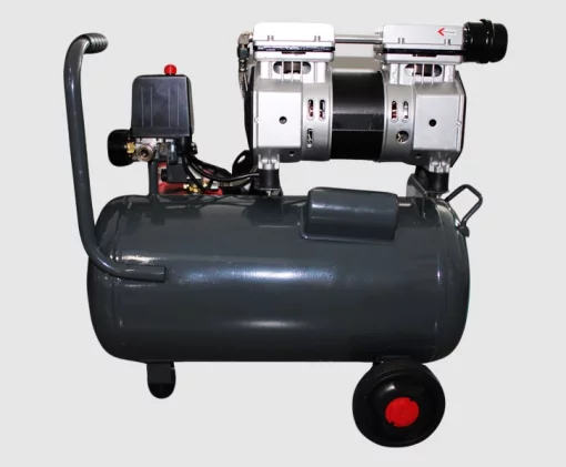 Компресор GTM KAW750-24L, 0,75кВт, 8бар, ресивер 24л, безмасляний
