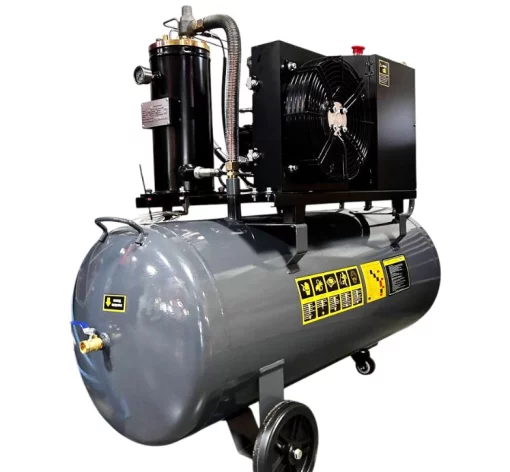 Гвинтовий повітряний компресор GTM DLG5.5V/inv, 200л 680л/хв 5,5кВт 8бар 380В/інвертор