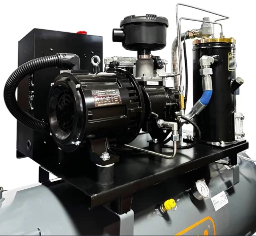 Гвинтовий повітряний компресор GTM DLG5.5V/inv, 200л 680л/хв 5,5кВт 8бар 380В/інвертор