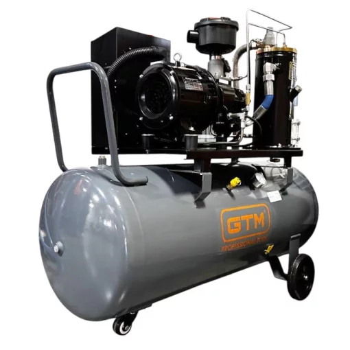 Гвинтовий повітряний компресор GTM DLG7.5V/inv масляний, 200л 1000л/хв 7,5кВт 8бар 380В/інвертор