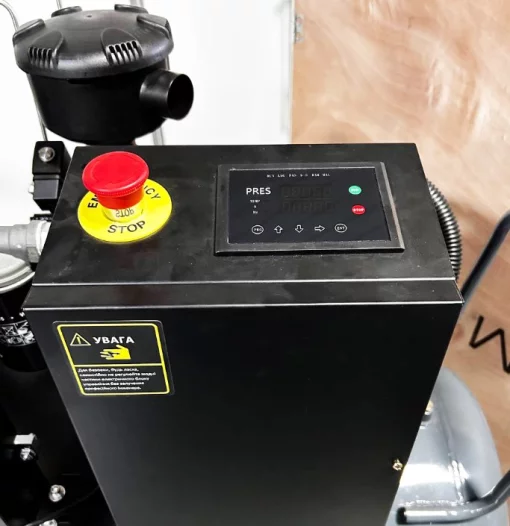 Гвинтовий повітряний компресор GTM DLG7.5V/inv масляний, 200л 1000л/хв 7,5кВт 8бар 380В/інвертор