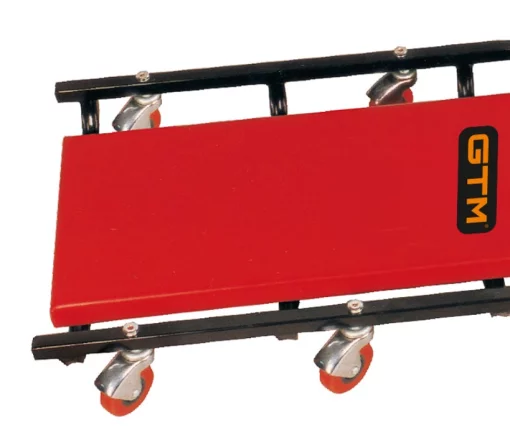 Лежак автослесаря подкатной GTM TRH6455 с откидным подголовником