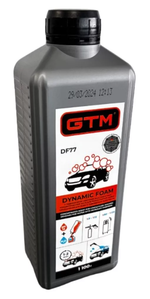 Активна піна GTM Dynamic Foam (AF77) посилені моючі властивості, 1,1кг