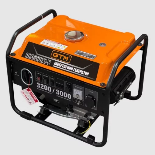 Генератор інверторний GTM DK3500Xi-V, 3 кВт, 220В, тихий