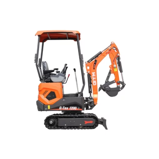 Мини-экскаватор GTM G-Tex 1200, 1200 кг, 10,2 л.с.