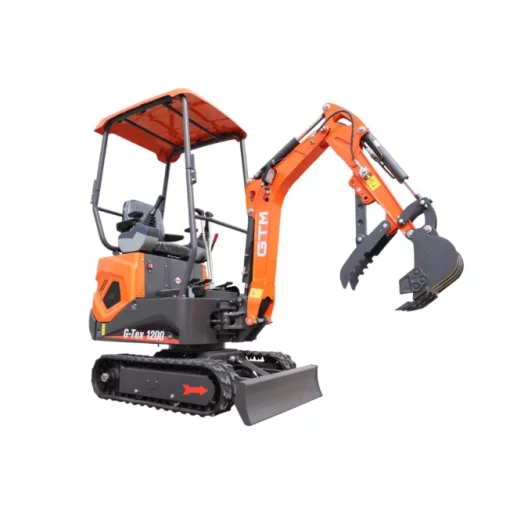 Мини-экскаватор GTM G-Tex 1200, 1200 кг, 10,2 л.с.