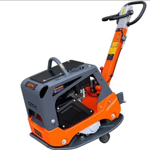 Віброплита GPC160-LCRH, з гідравлічним реверсом, Loncin G200 6,5к.с., 153кг, розмір плити 700*430, лита плита