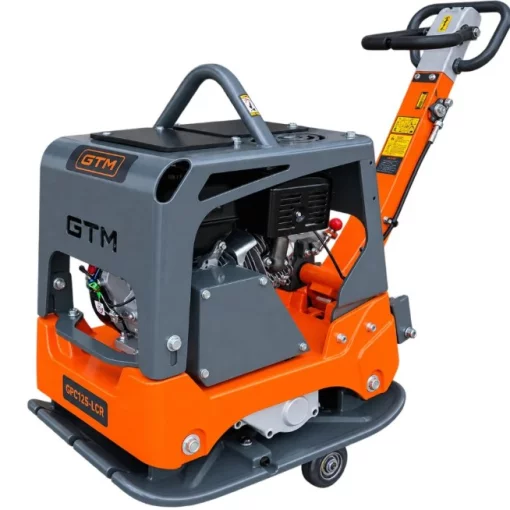 Віброплита GPC250-LCRH, з гідравлічним реверсом,Loncin G390F 14к.с., 220кг, розмір плити 800*490, лита плита