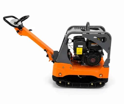 Виброплита GTM GPC400-LCRH с гидравлическим реверсом, двигатель Loncin G390FD 13л.с., 405кг, плита с интегрированным вибромеханизмом