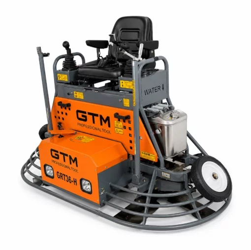 Затирочна машина GTM GRT36-H двороторна, дв. Honda GX690, 24к.с.,з гідравлічним керуванням, лопасті в комплекті