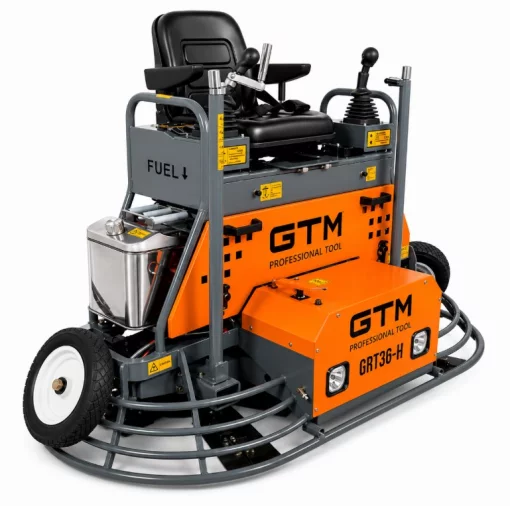 Затирочна машина GTM GRT36-H двороторна, дв. Honda GX690, 24к.с.,з гідравлічним керуванням, лопасті в комплекті