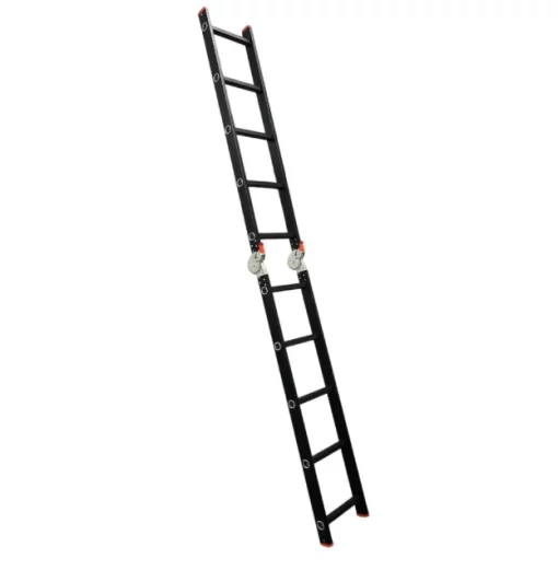Драбина-трансформер телескопічна GTM KMP405D 4*5, 5.15 м, алюмінієва