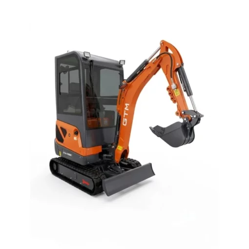 Мини-экскаватор GTM G-Tex 1800NC, 1800 кг, 25 л.с., с кабиной