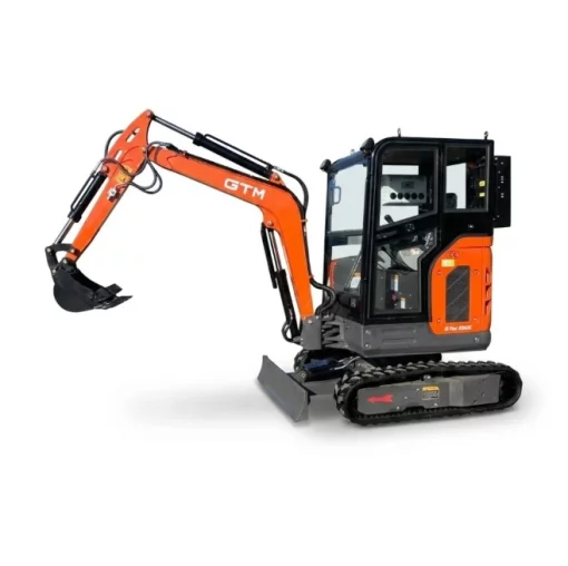 Мини-экскаватор GTM G-Tex 2500C, 2500 кг, 34 л.с., с кабиной