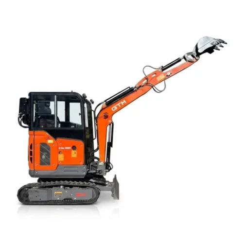 Мини-экскаватор GTM G-Tex 2500C, 2500 кг, 34 л.с., с кабиной