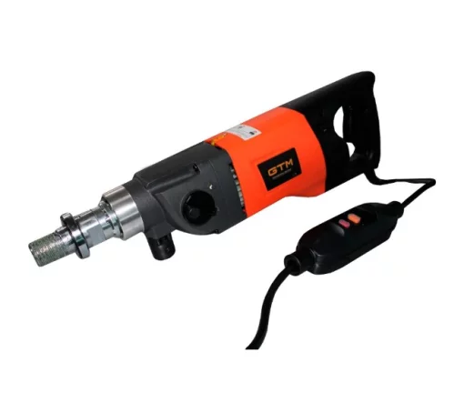 Дриль алмазна ручна&nbsp; GTM DK-160/2PD з мікроударом, 1,9 кВт, у кейсі