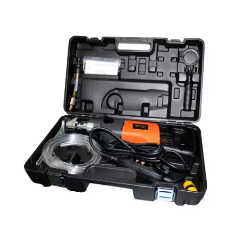 Дриль алмазна ручна&nbsp; GTM DK-160/2PD з мікроударом, 1,9 кВт, у кейсі