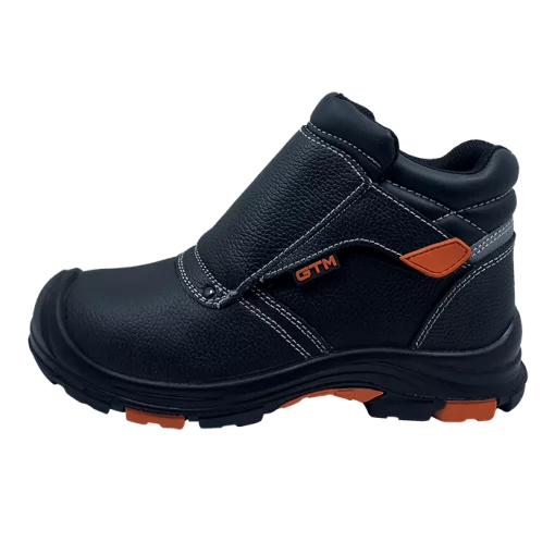 Черевики зварювальника розмір 46, металевий носок GTM SM-072 Comfort