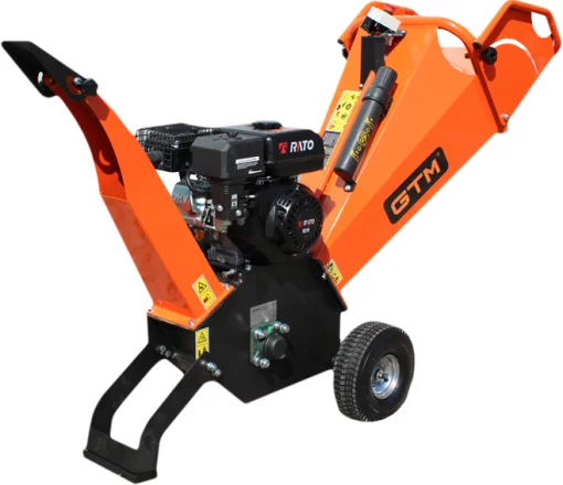 Измельчитель садовый GTM GS6501, бензиновый, диам. веток до 10 см.