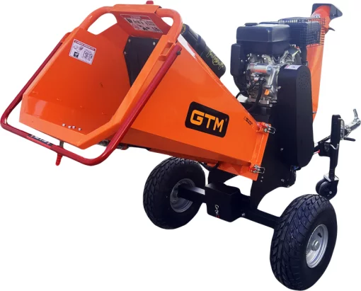 Садовый бензиновый измельчитель GTM P4206, 15 л.с., для веток до 150 мм (P4206), барабан с 2 ножами