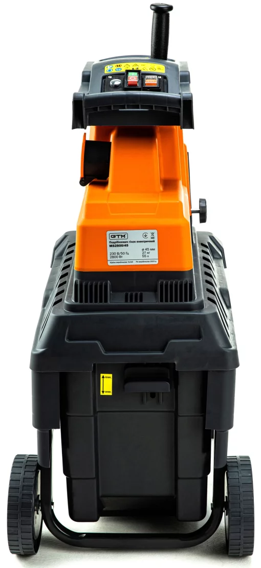 Садовый измельчитель GTM MS2800/45, фрезерный механизм