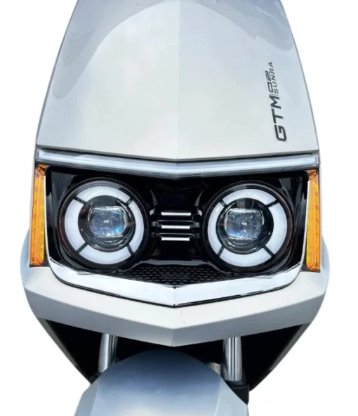 Електроскутер GTM Flex, 1500Вт, 72V, 26Ah, швидкість 60км/год, запас ходу 80км