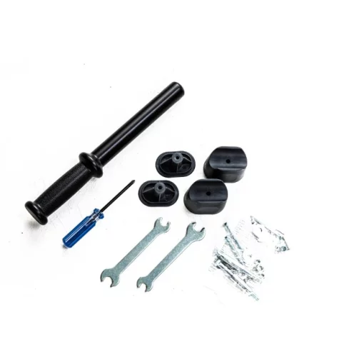 Подрібнювач садовий MS2800/45 KIT, 2,8 кВт, фреза, гілки до 45мм + подовжувач 10м помаранч.